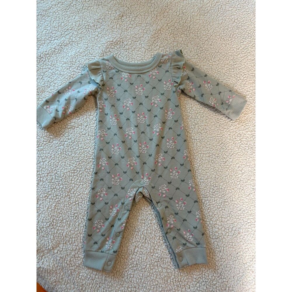 Lullaby Lane Long Sleeve Floral Romper
